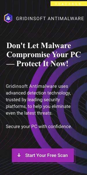 Analyseur d'URL malveillantes: Gridinsoft Anti-Malware