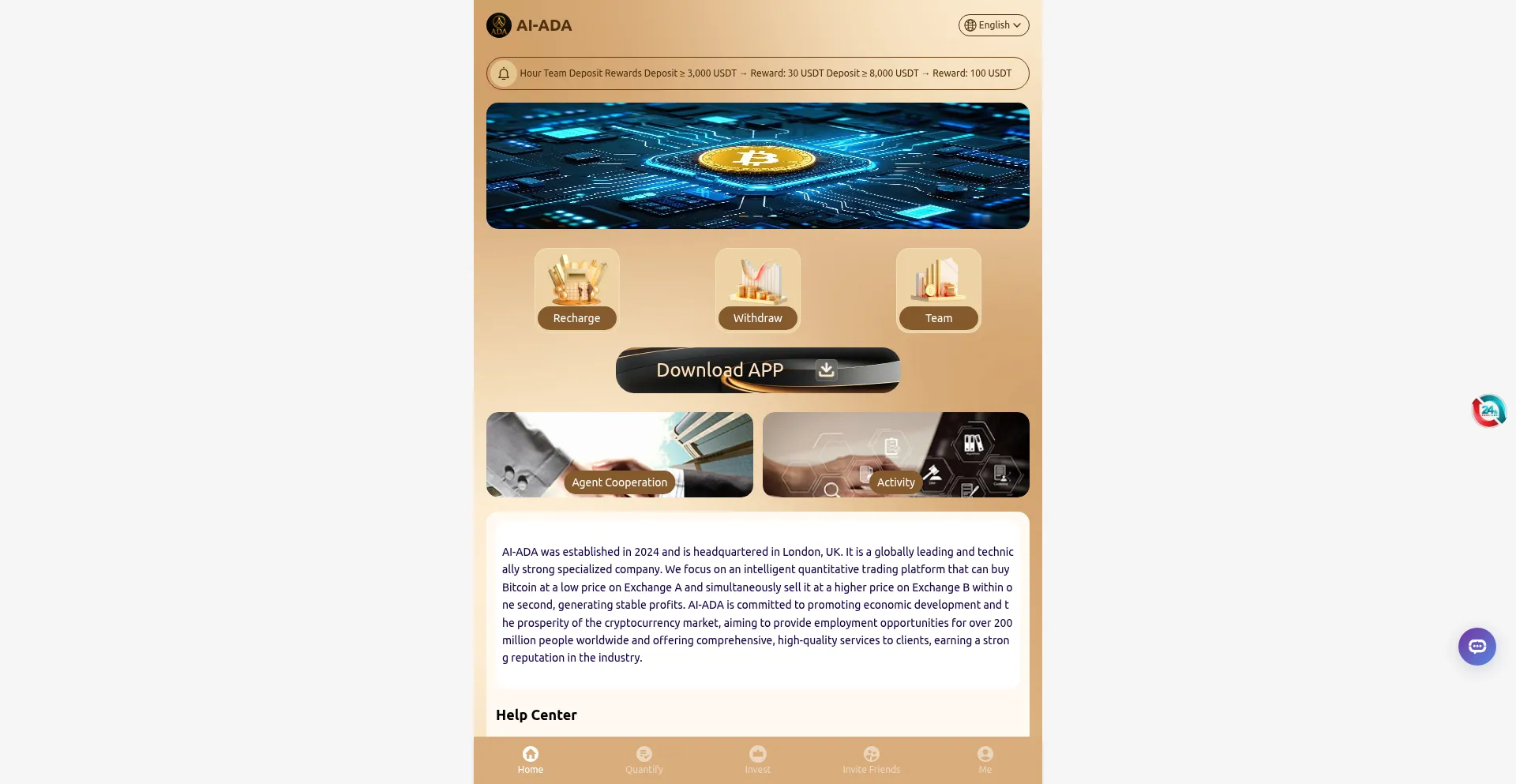 Website screenshot of 3.ada98.com