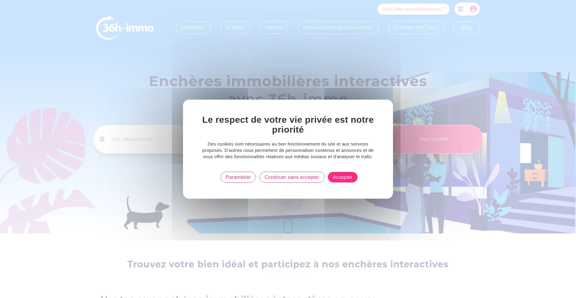 36h-immo.com Screenshot
