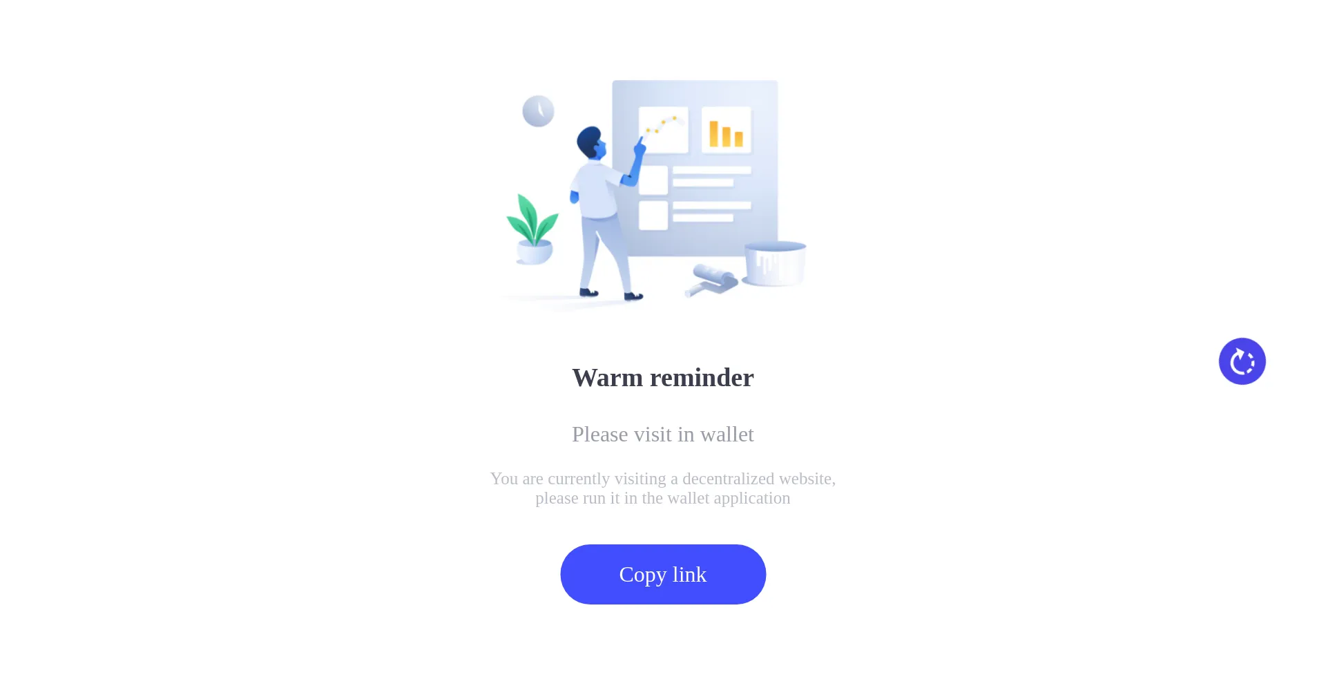 Website screenshot of 3ethfiance.com
