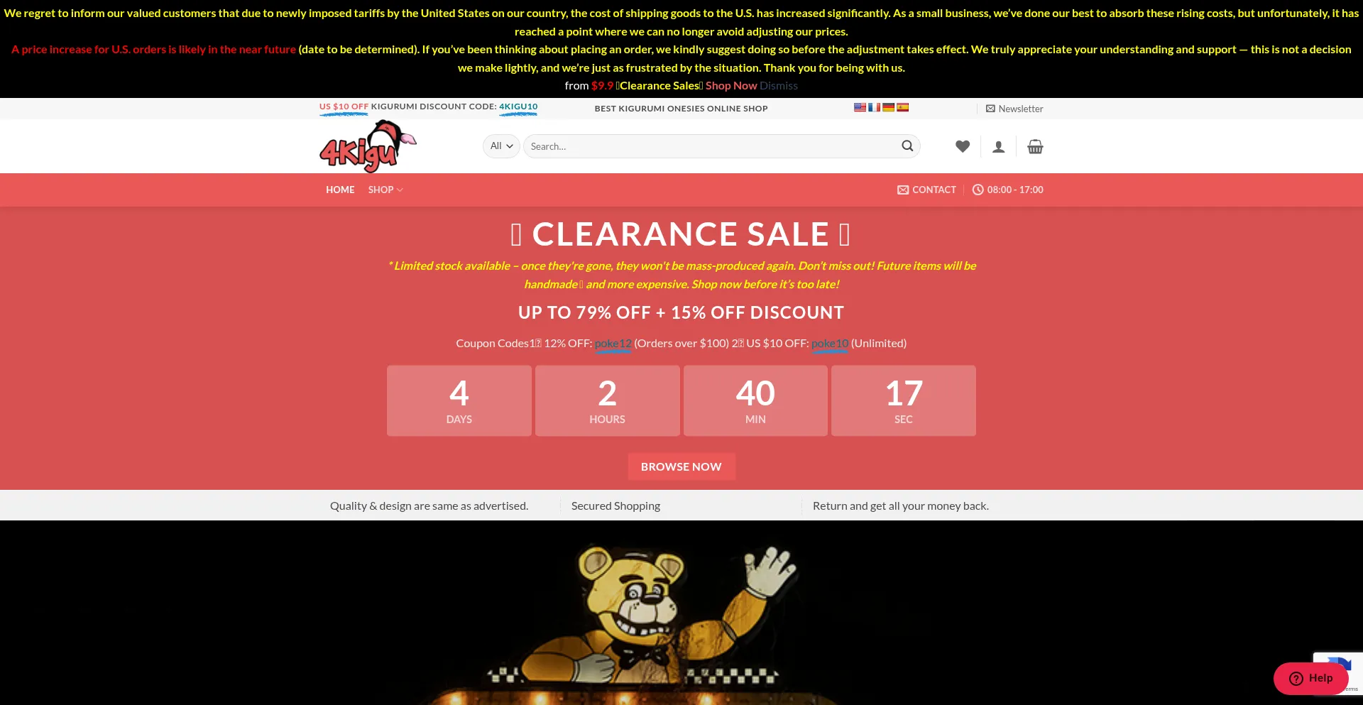 4kigushop.com est-il Sûr et Fiable ?