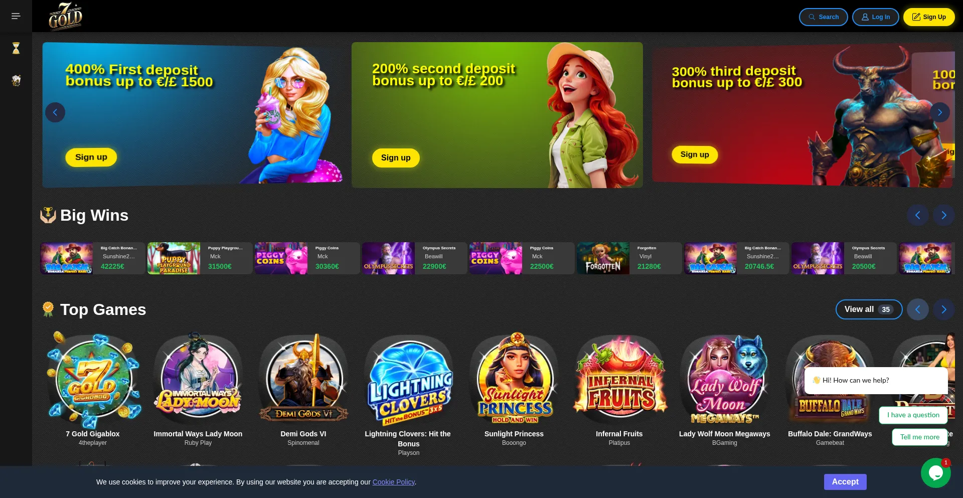 7goldcasino.com est-il Sûr et Fiable ?