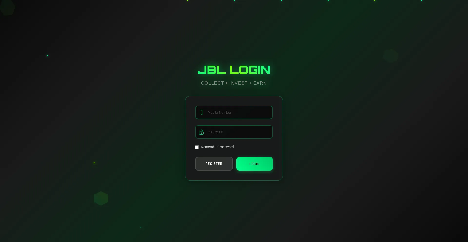 Website screenshot of 989jbl.shop