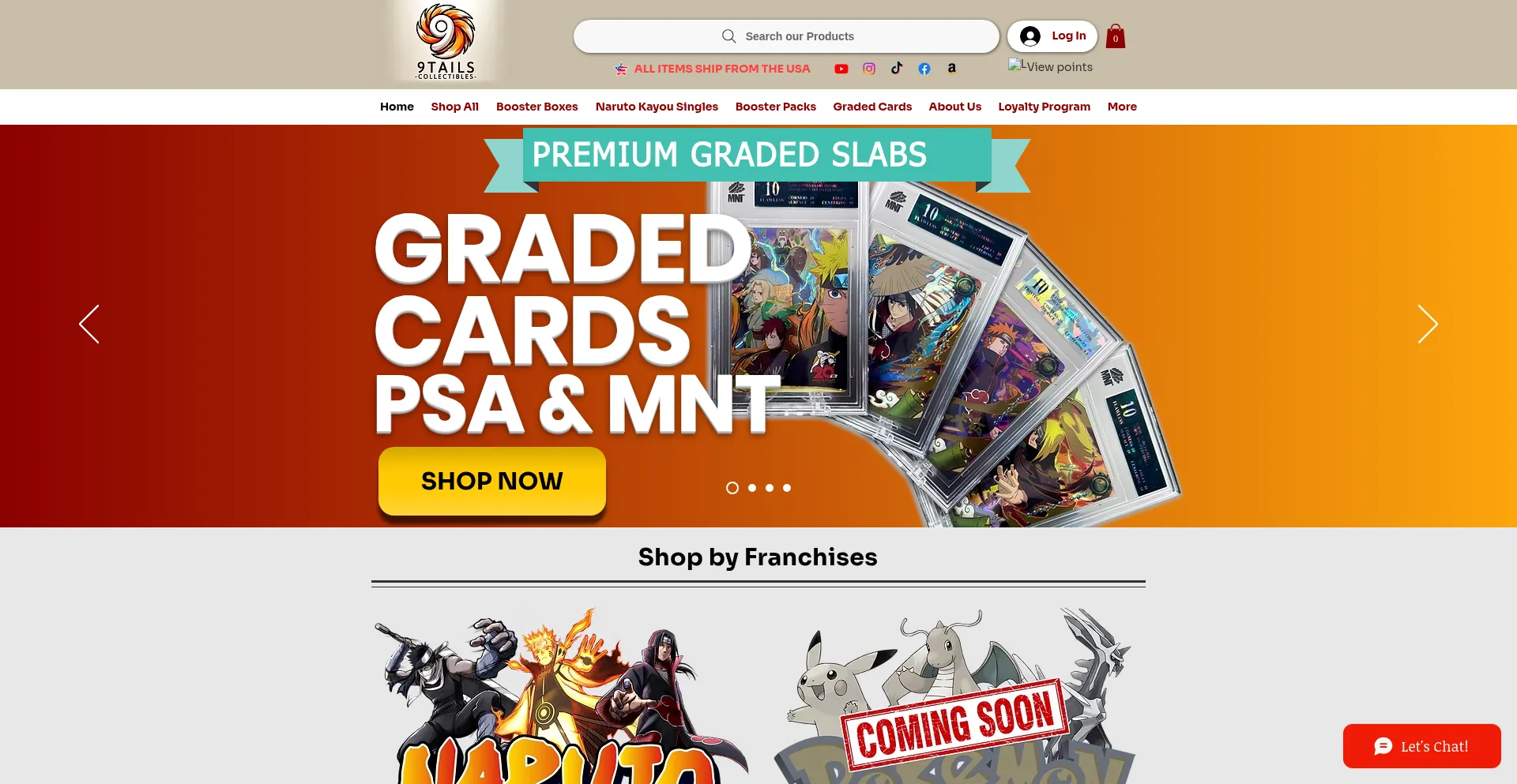 9tailscollectibles.com