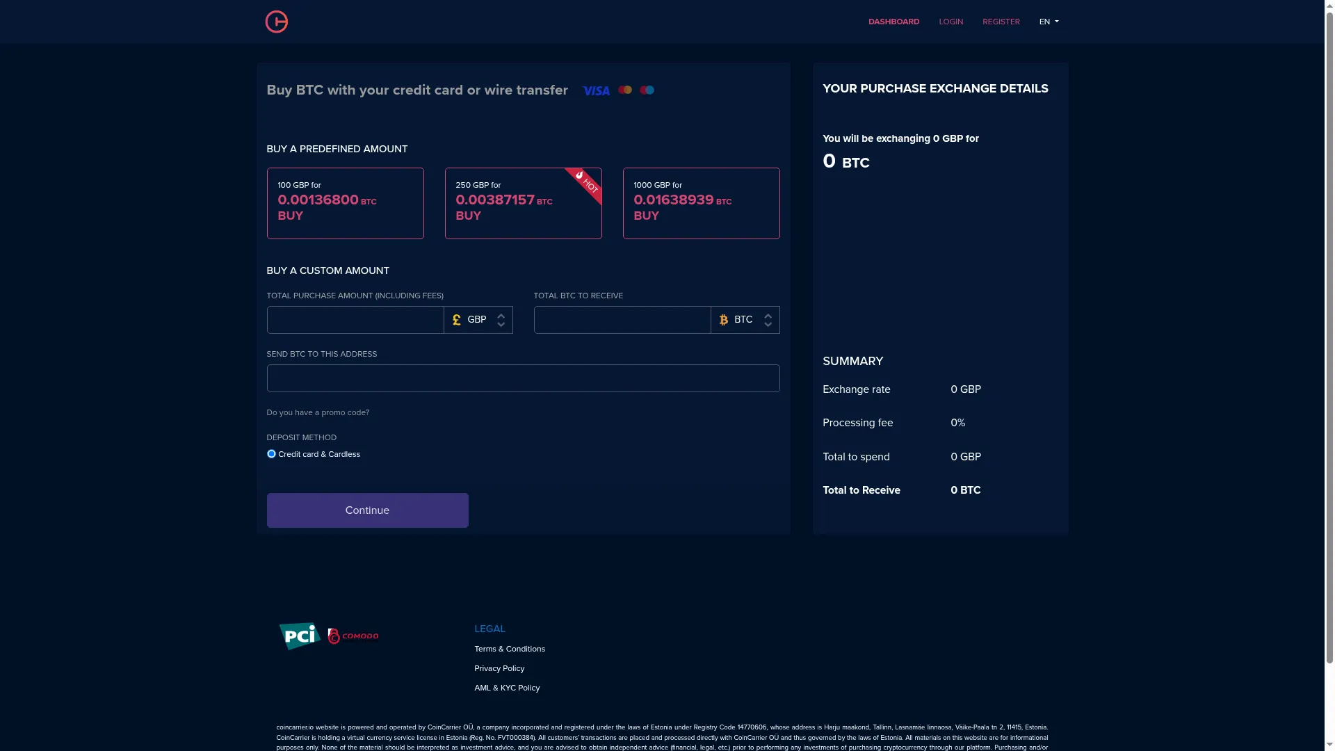 A.coincarrier.io