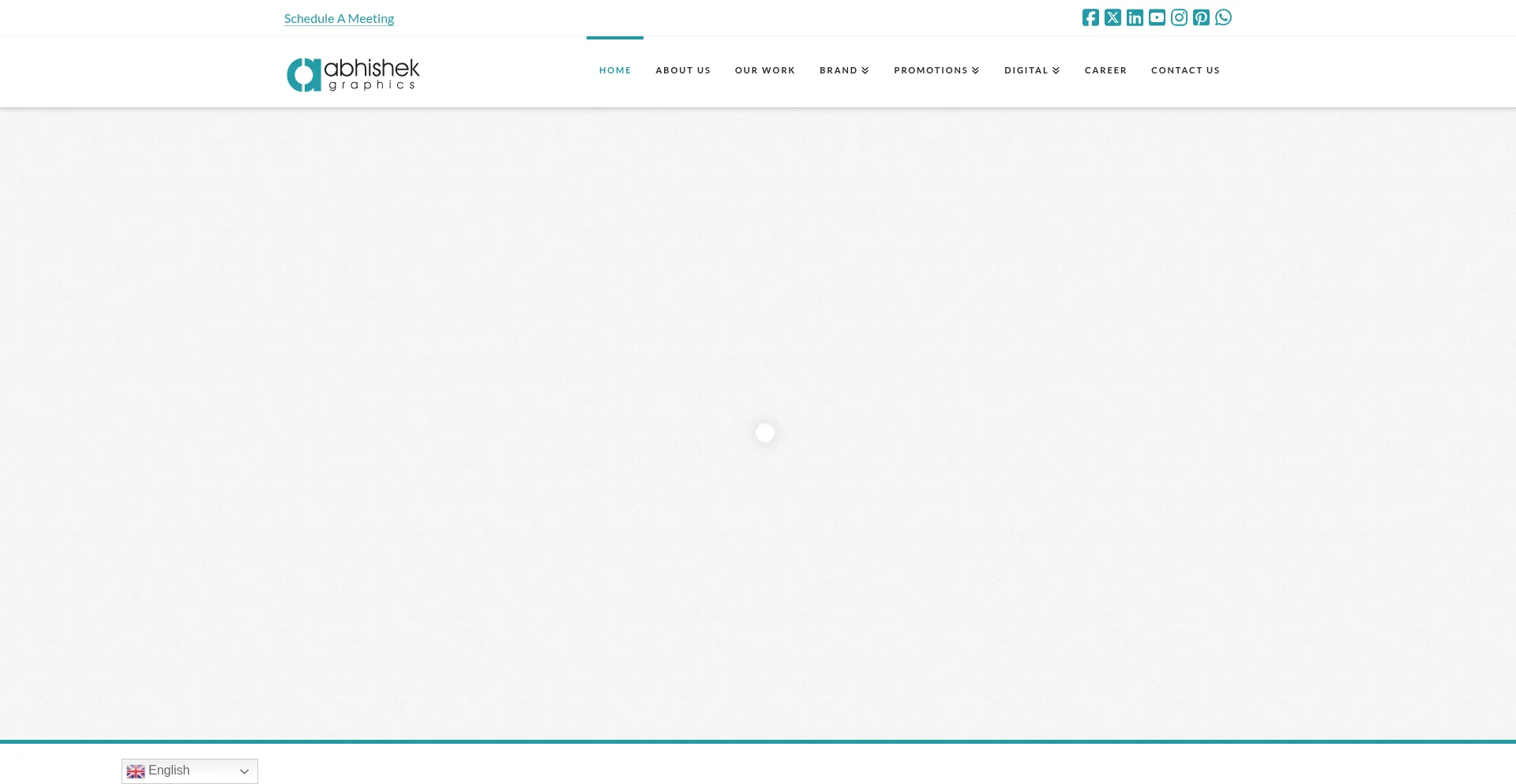 Website screenshot of Aabhishek.com