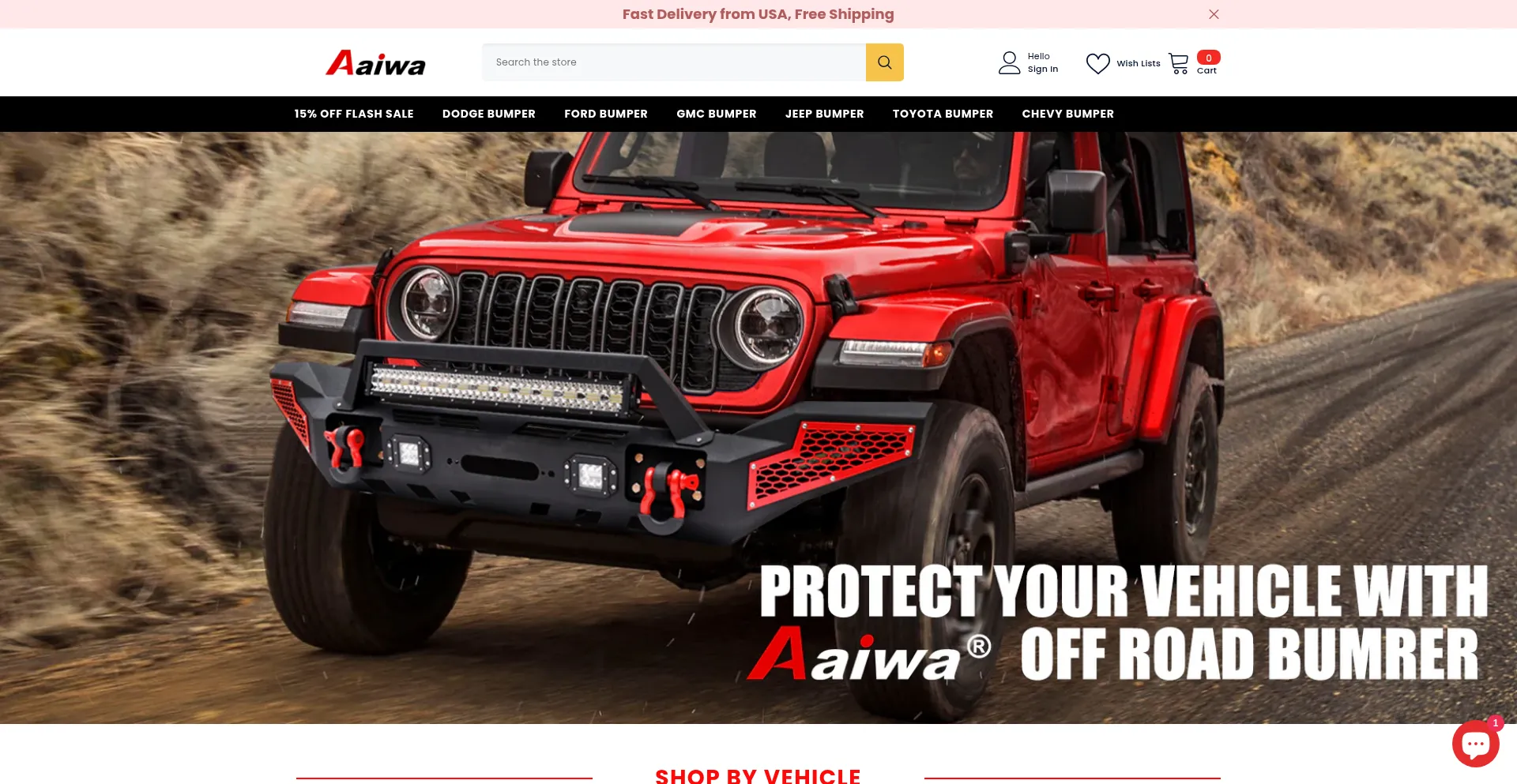 Website screenshot of Aaiwaauto.com