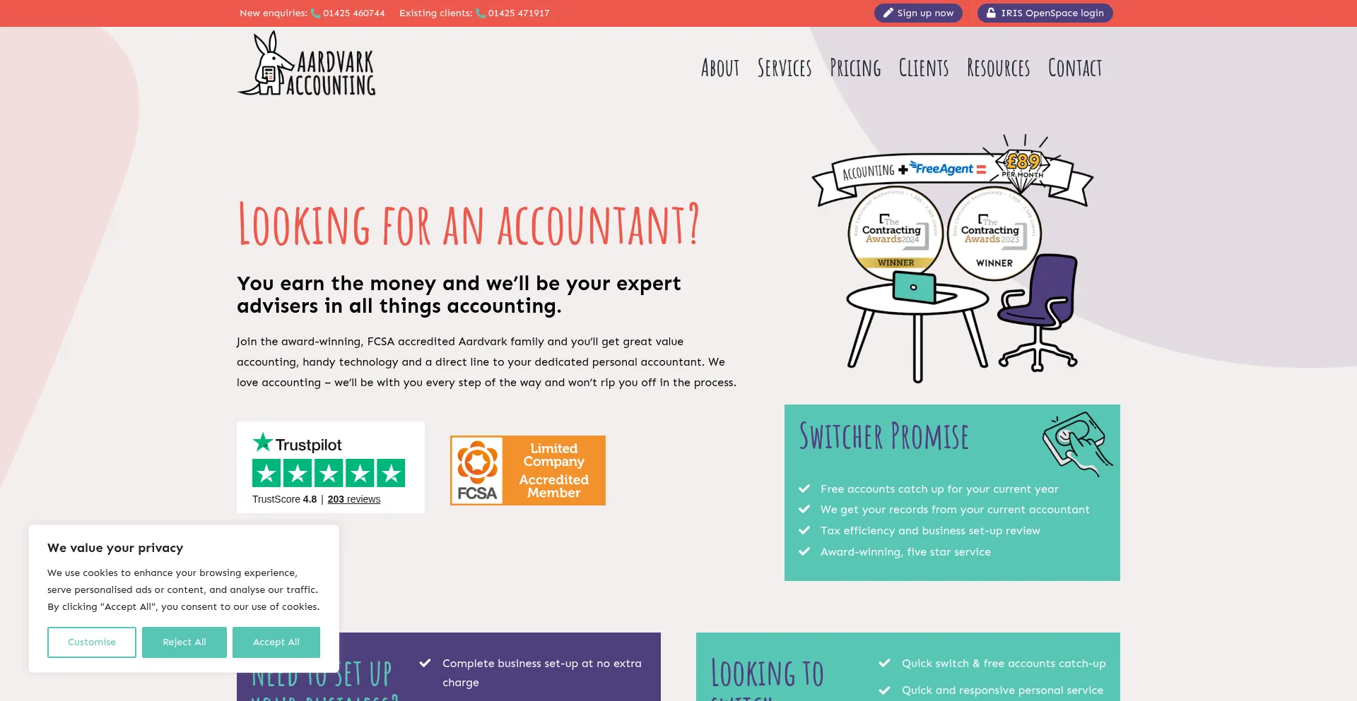 Aardvarkaccounting.co.uk