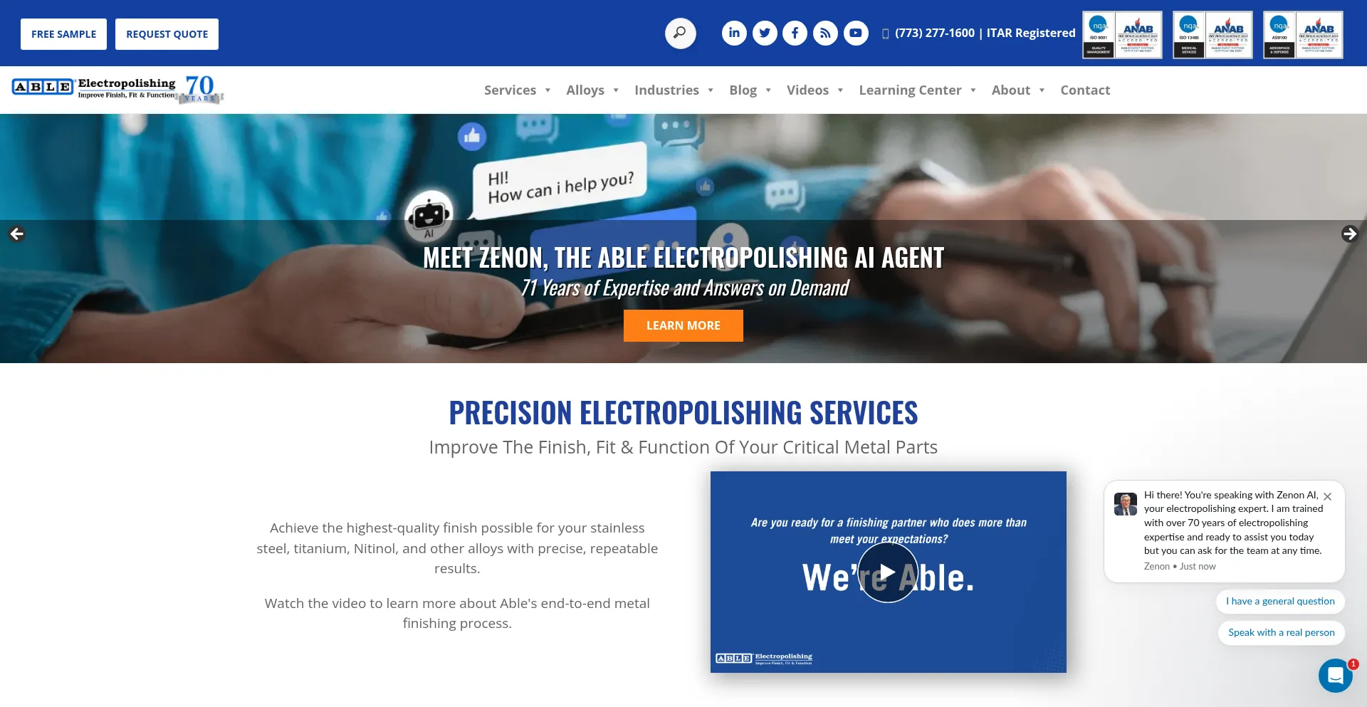 Ableelectropolishing.com