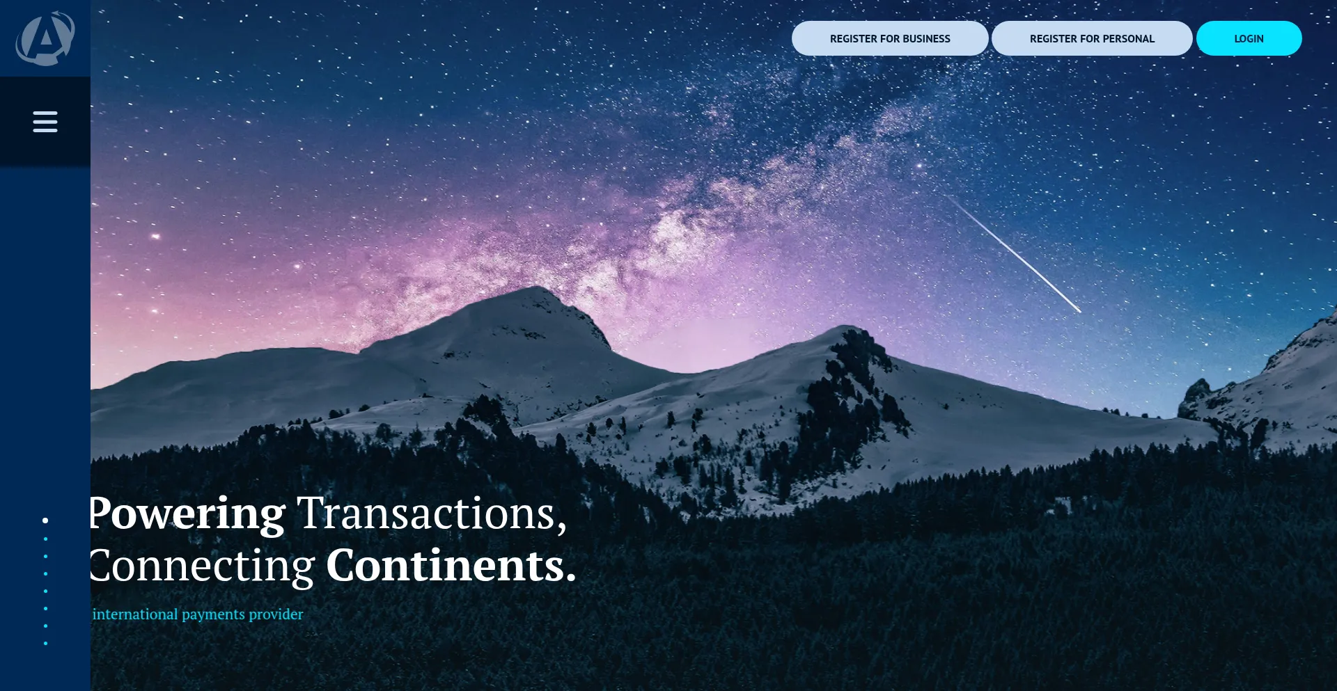 Website screenshot of Aboundingltd.com