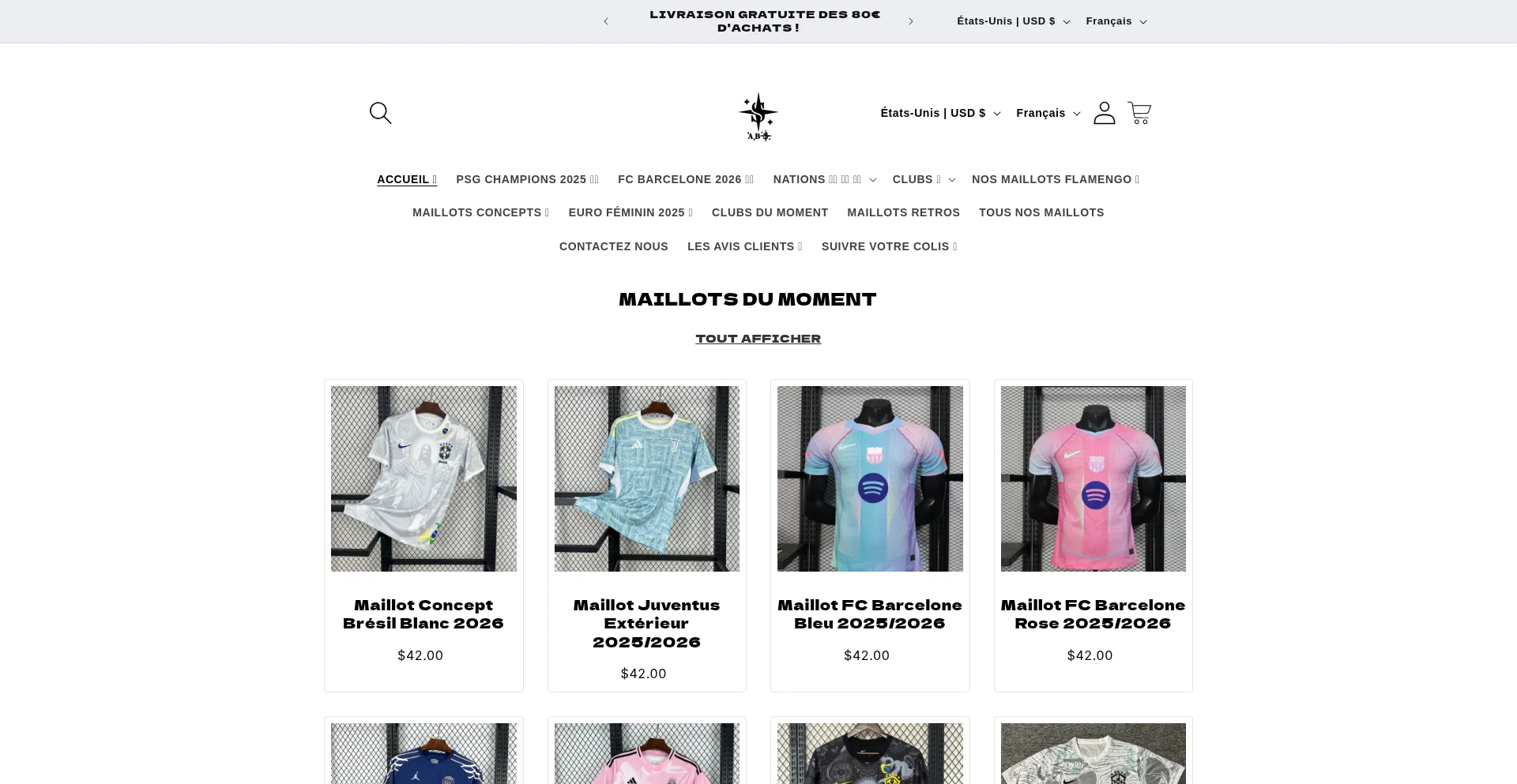 Website screenshot of Abs-studio.com