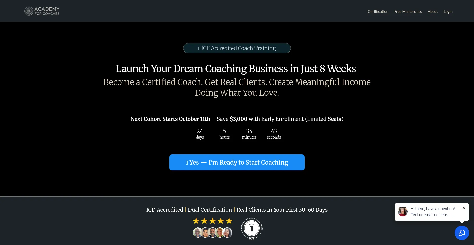 Academyforcoaches.com est-il Sûr et Fiable ?