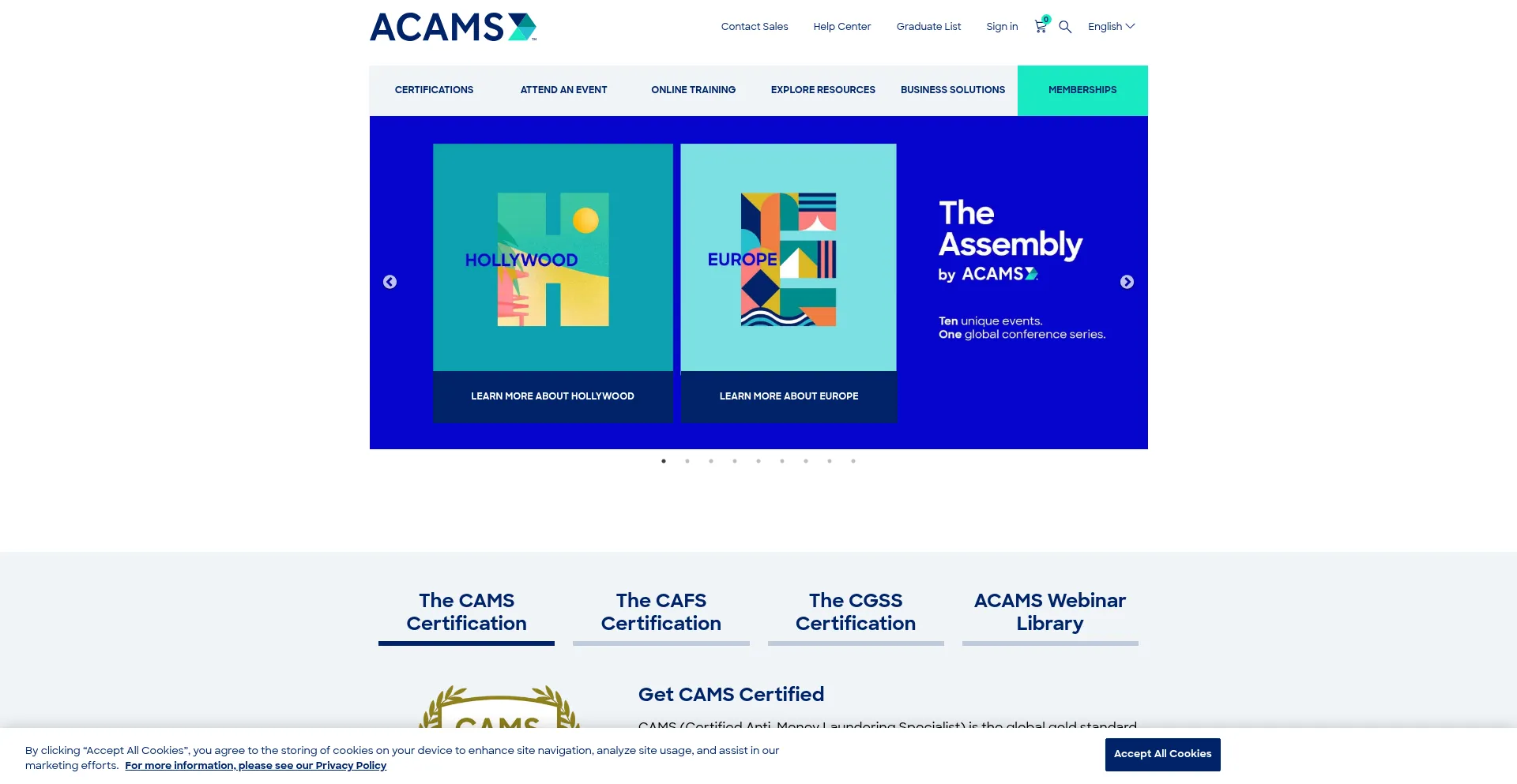 Acams.org est-il Sûr et Fiable ?