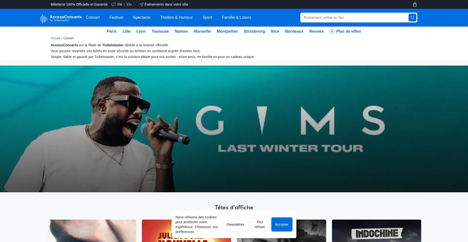 Accesconcerts.fr est-il Sûr et Fiable ?