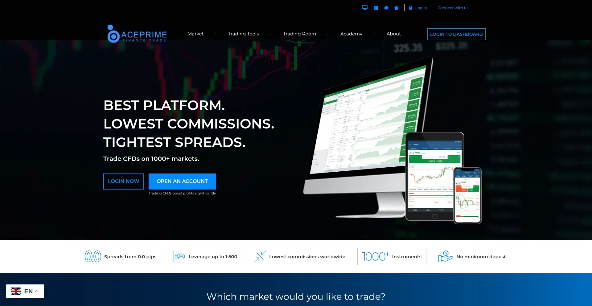 Website screenshot of Aceprimefinance.org