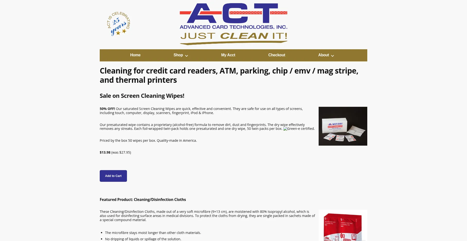 Actcleaningcards.com