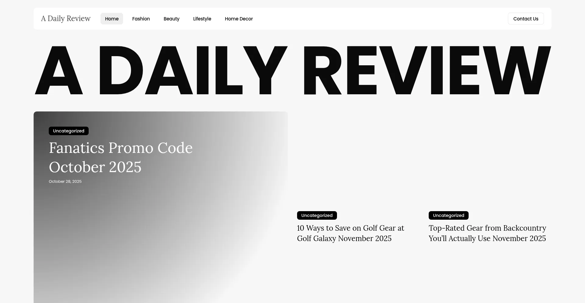 Adailyreview.com