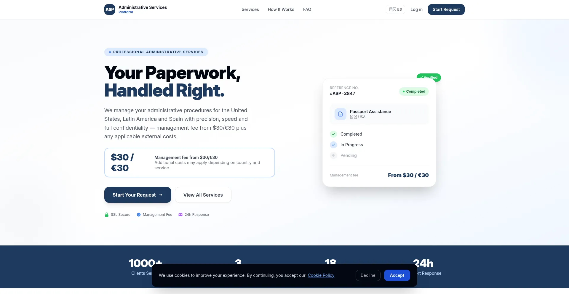 Administrativeservicesplatform.com