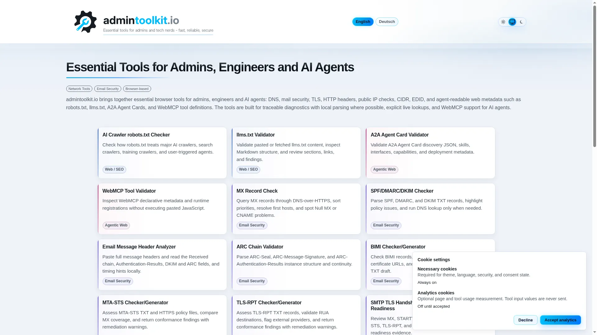 Admintoolkit.io