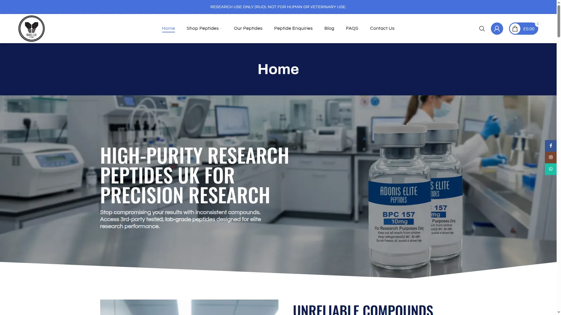 Adoniselitepeptides.co.uk