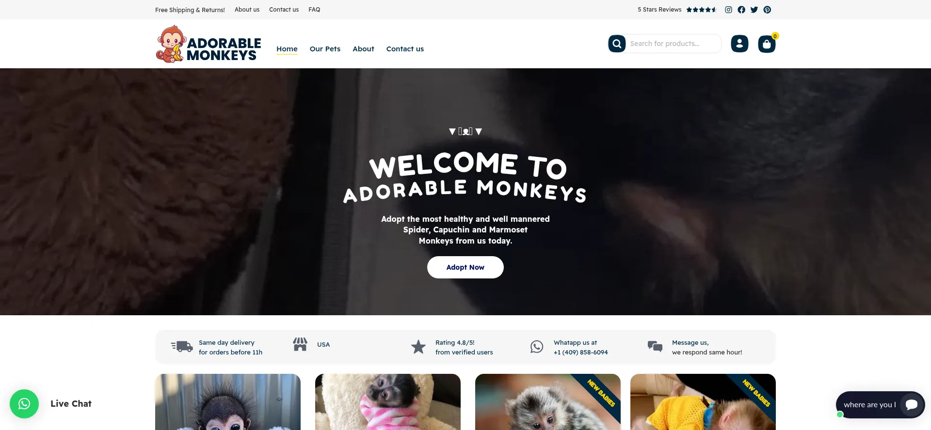 Adorablemonkeys.com