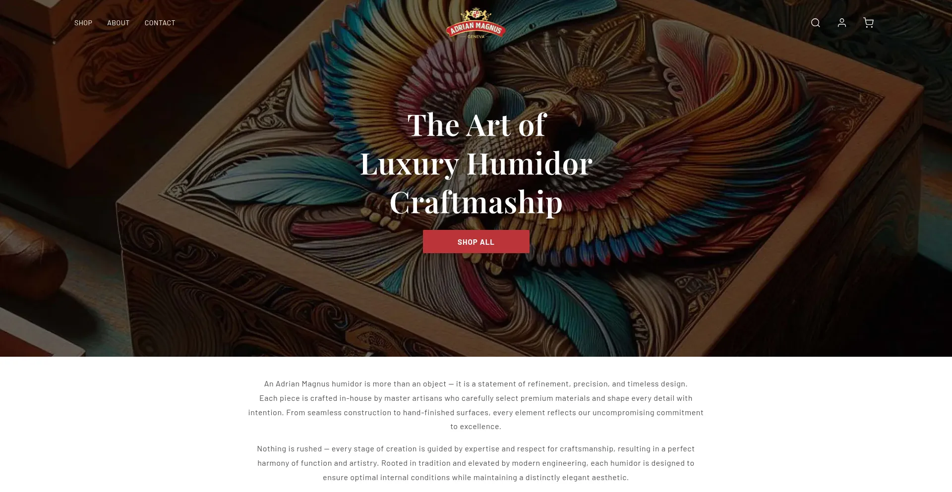 Adrianmagnushumidors.com