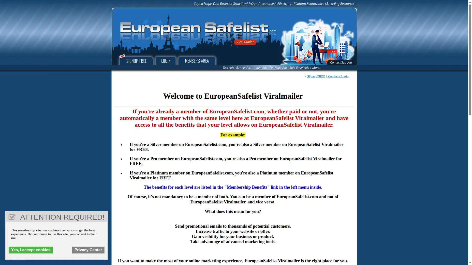 Adsite.europeansafelist.com