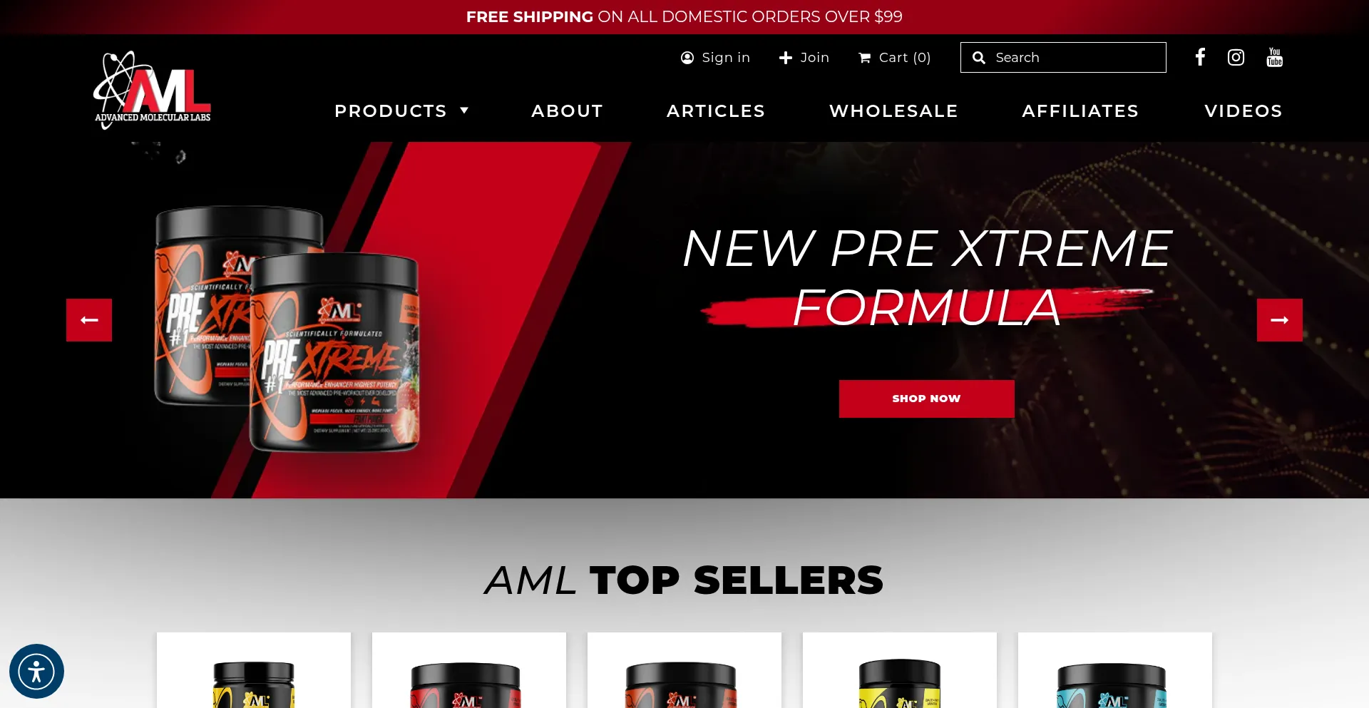 Advancedmolecularlabs.com est-il Sûr et Fiable ?