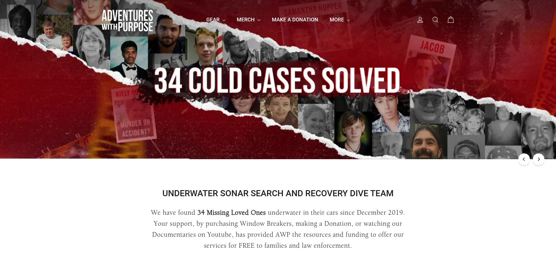 Adventureswithpurpose.com