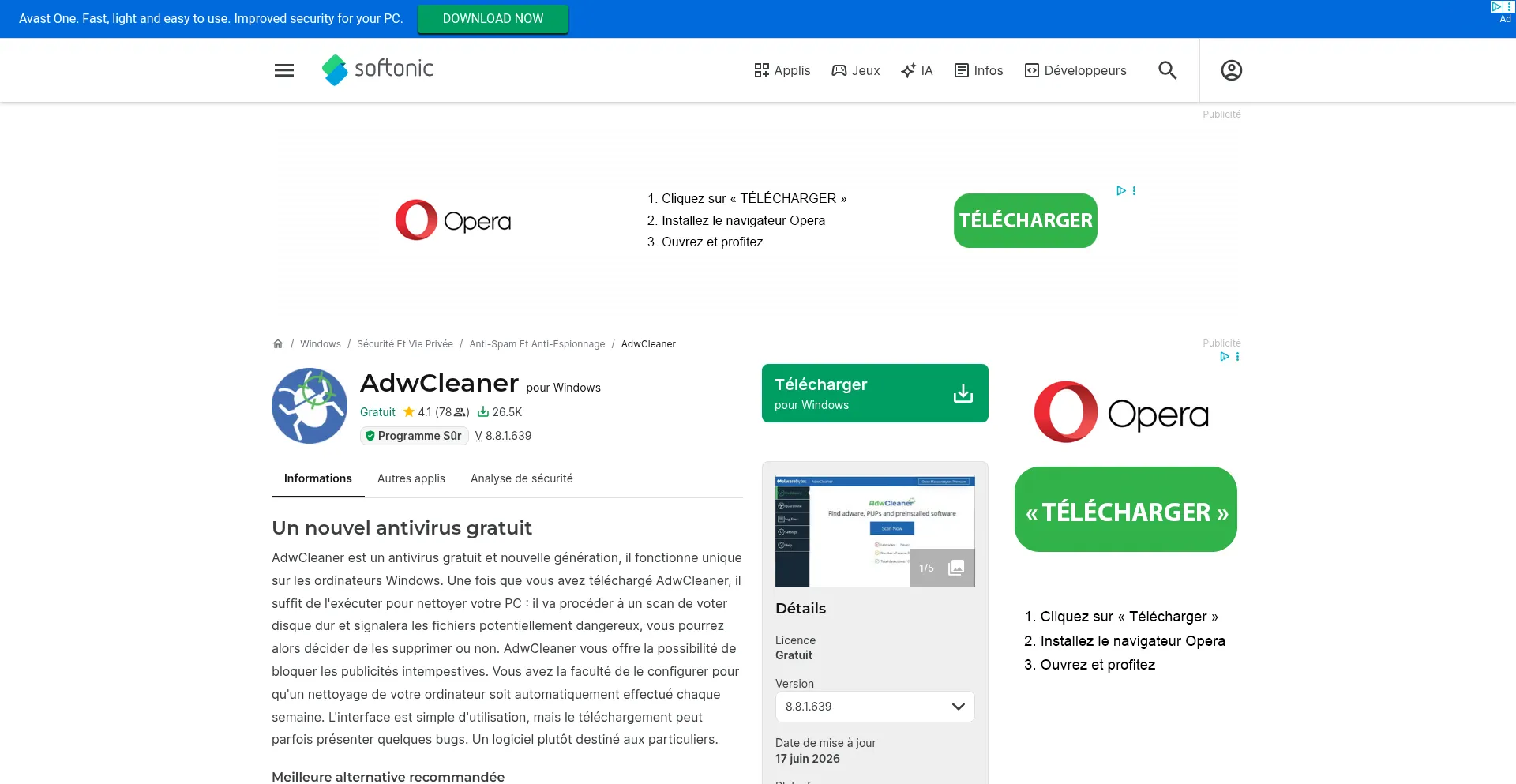 Adwcleaner.fr.softonic.com