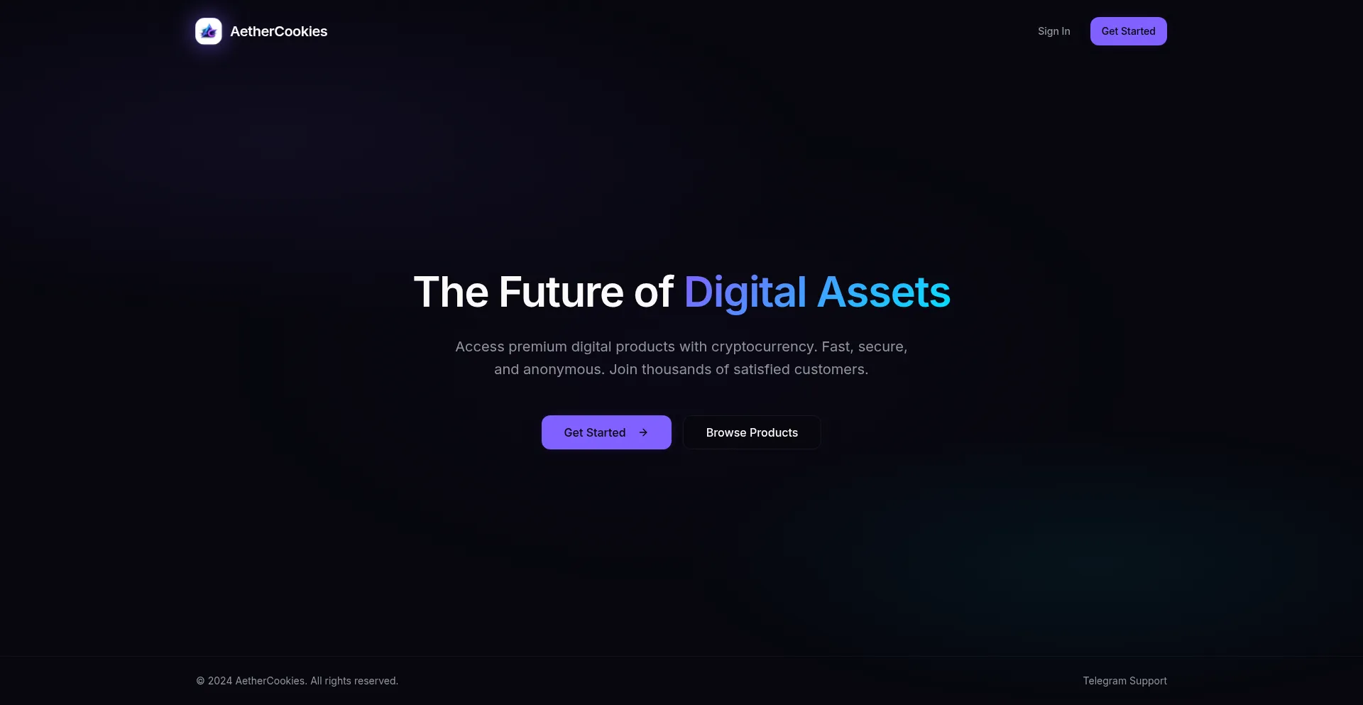 Aethercookies.com