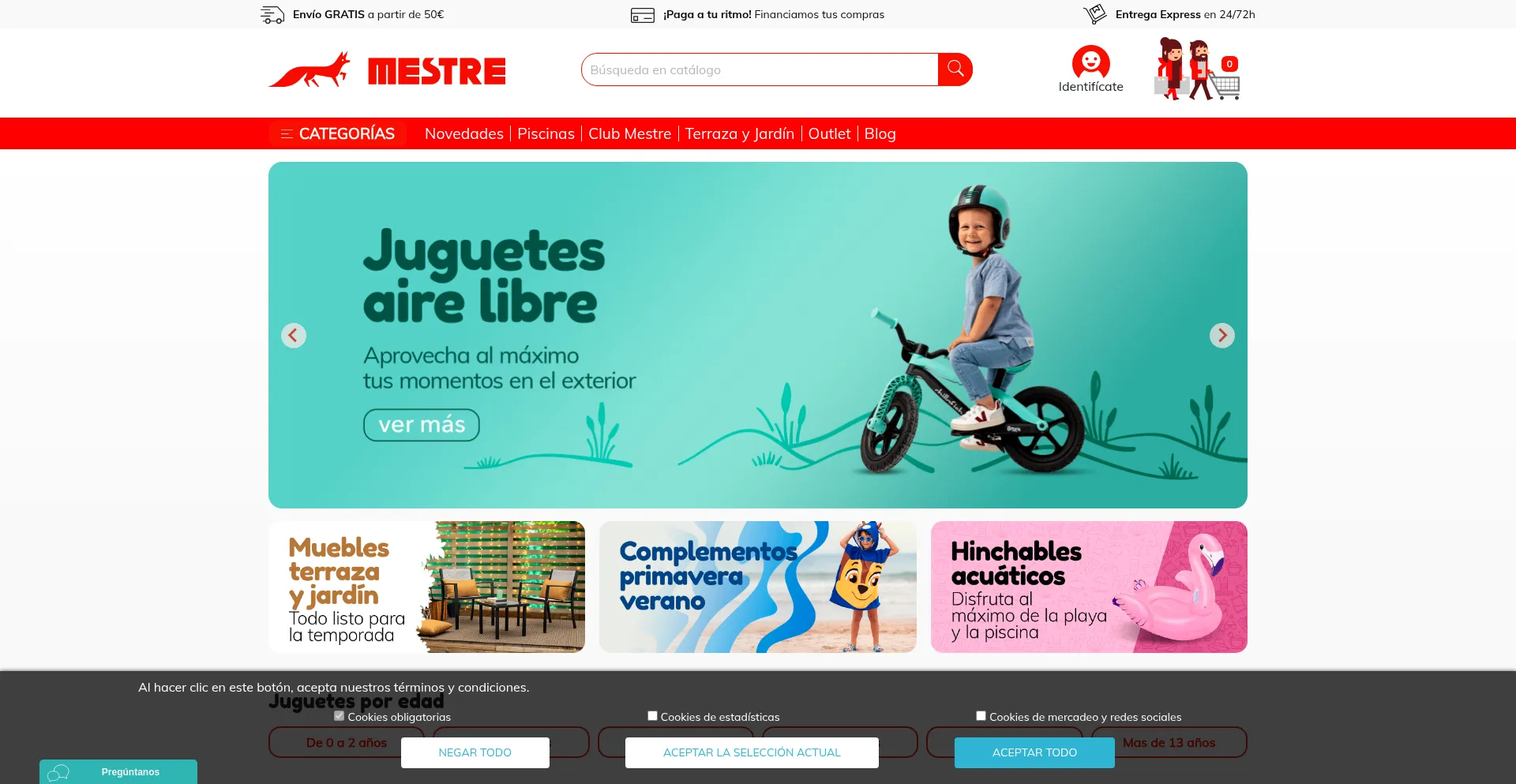 Website screenshot of Agustimestre.com