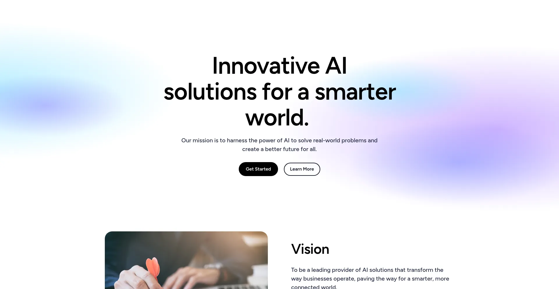 Website screenshot of Ai47labs.com