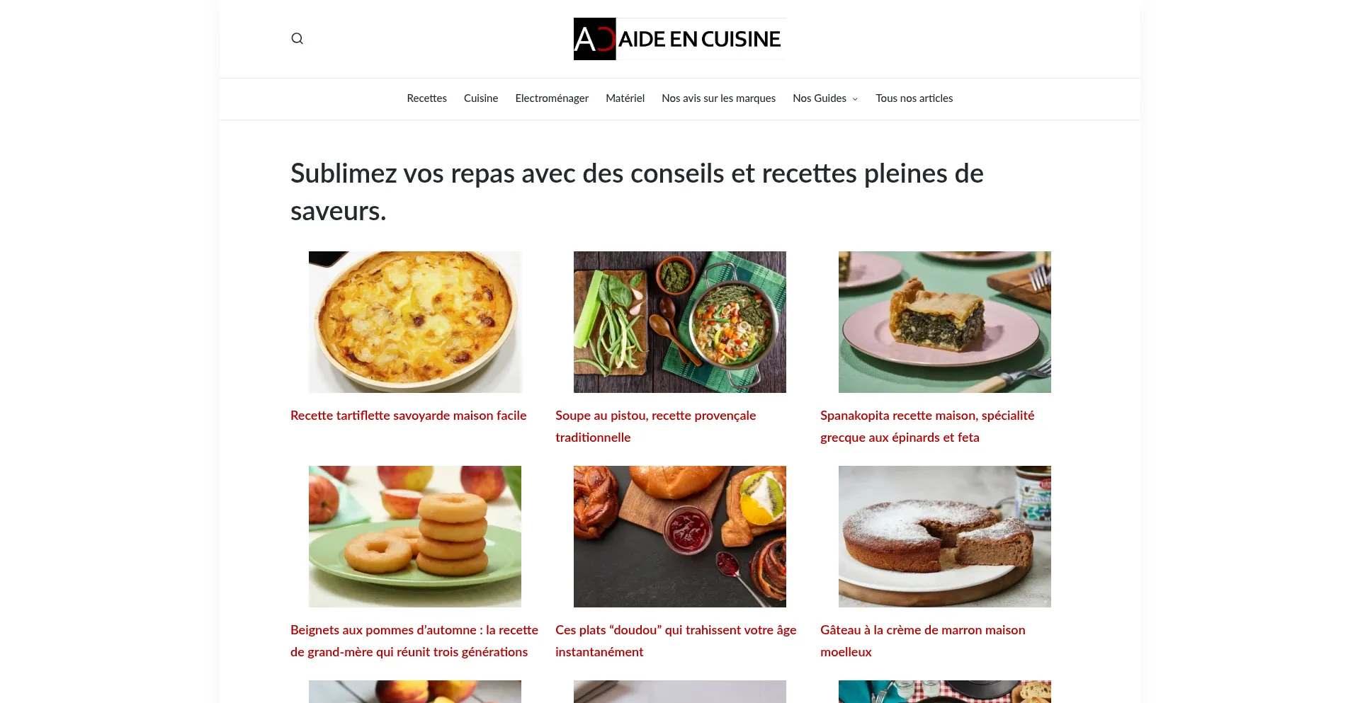Aide-en-cuisine.fr est-il Sûr et Fiable ?