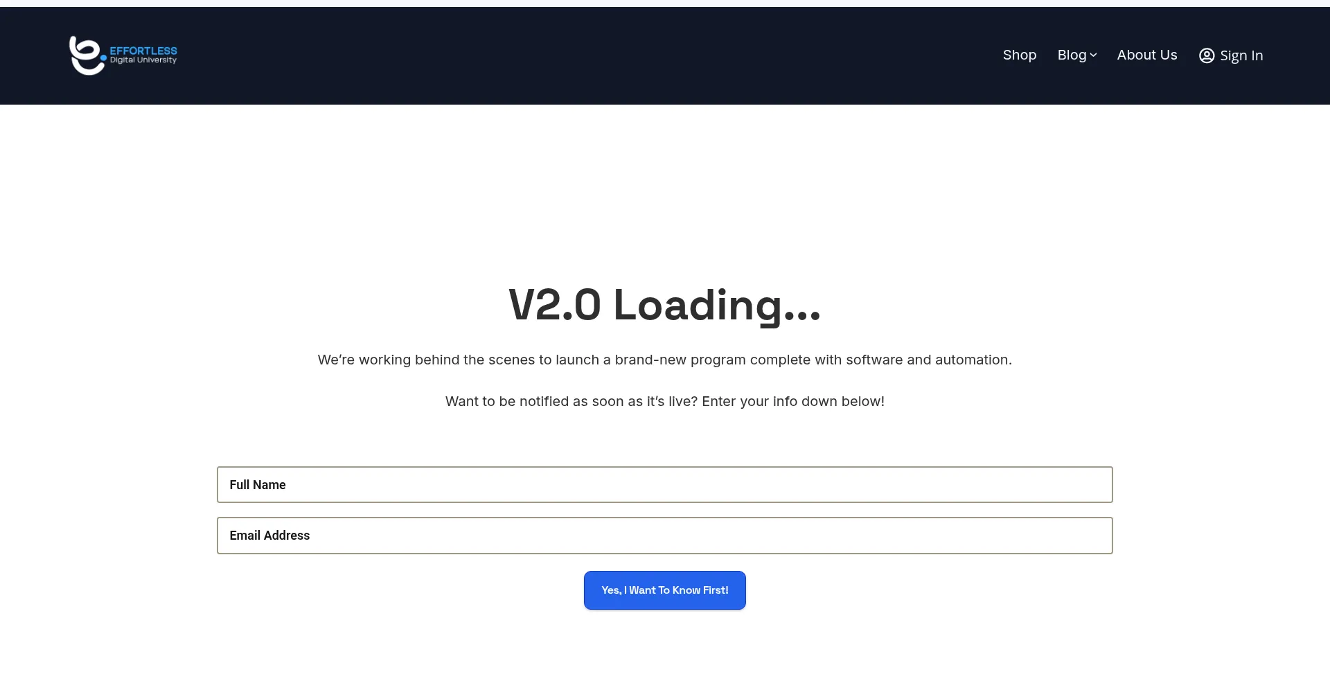 Website screenshot of Aidigitalassets.co