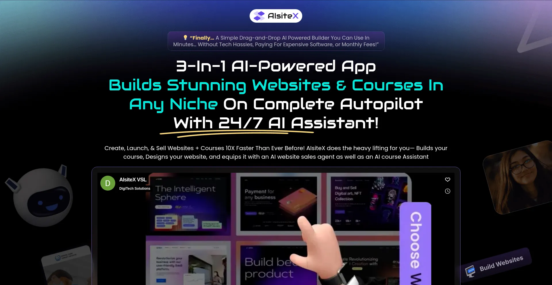 Website screenshot of Aisitex.com