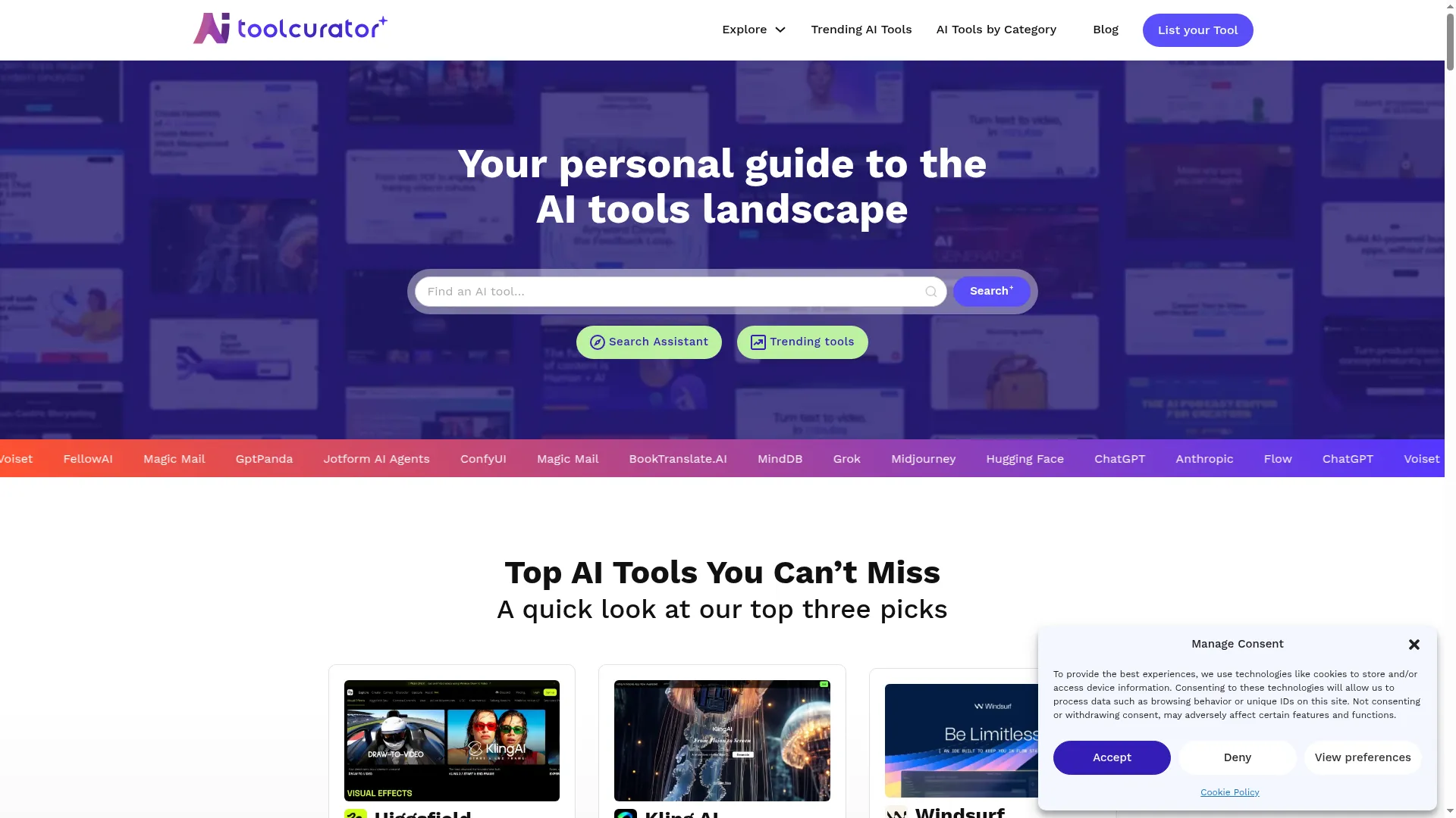 Aitoolcurator.com