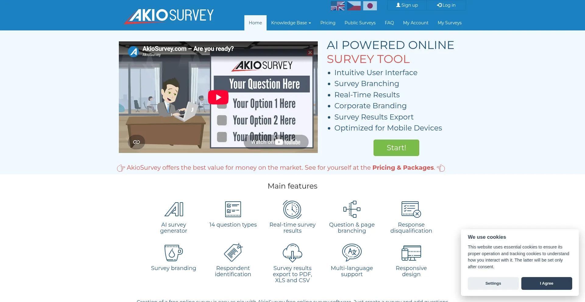 Akiosurvey.com