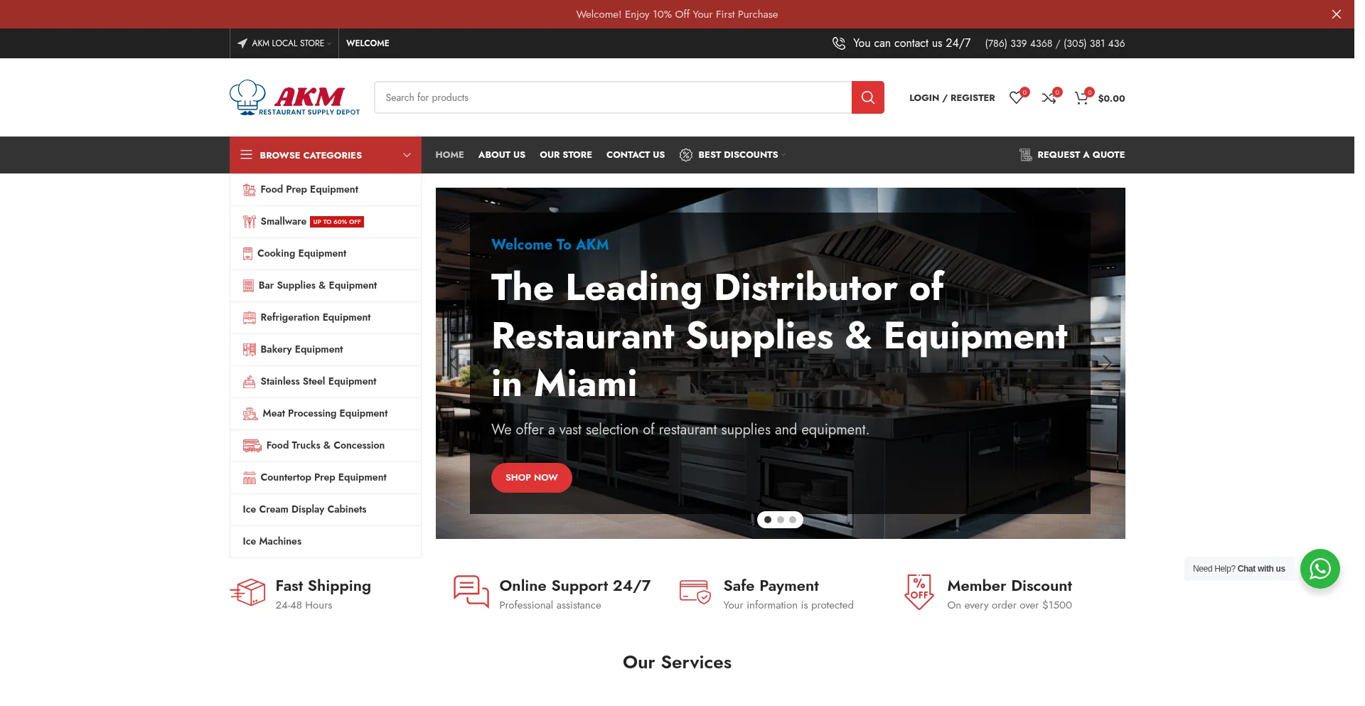 Akmrestdepot.com
