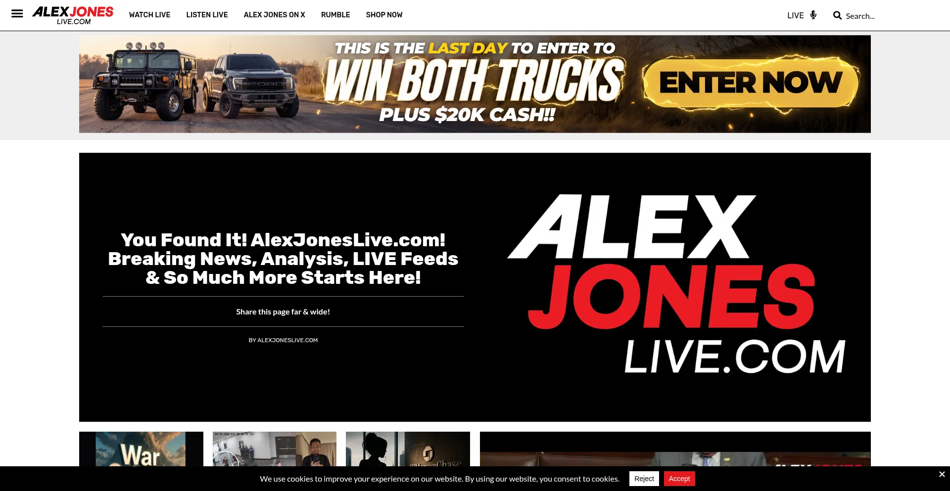 Alexjoneslive.com