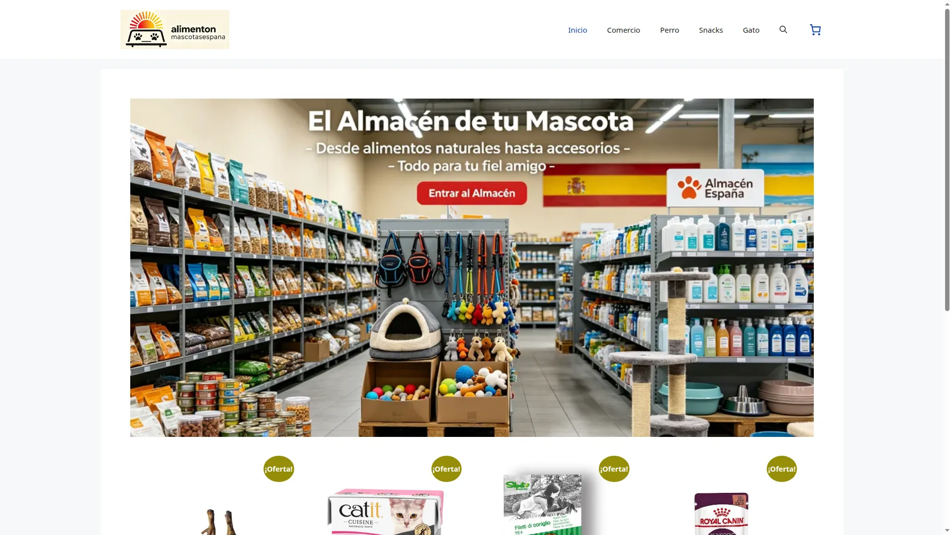 Alimentomascotasespana.com