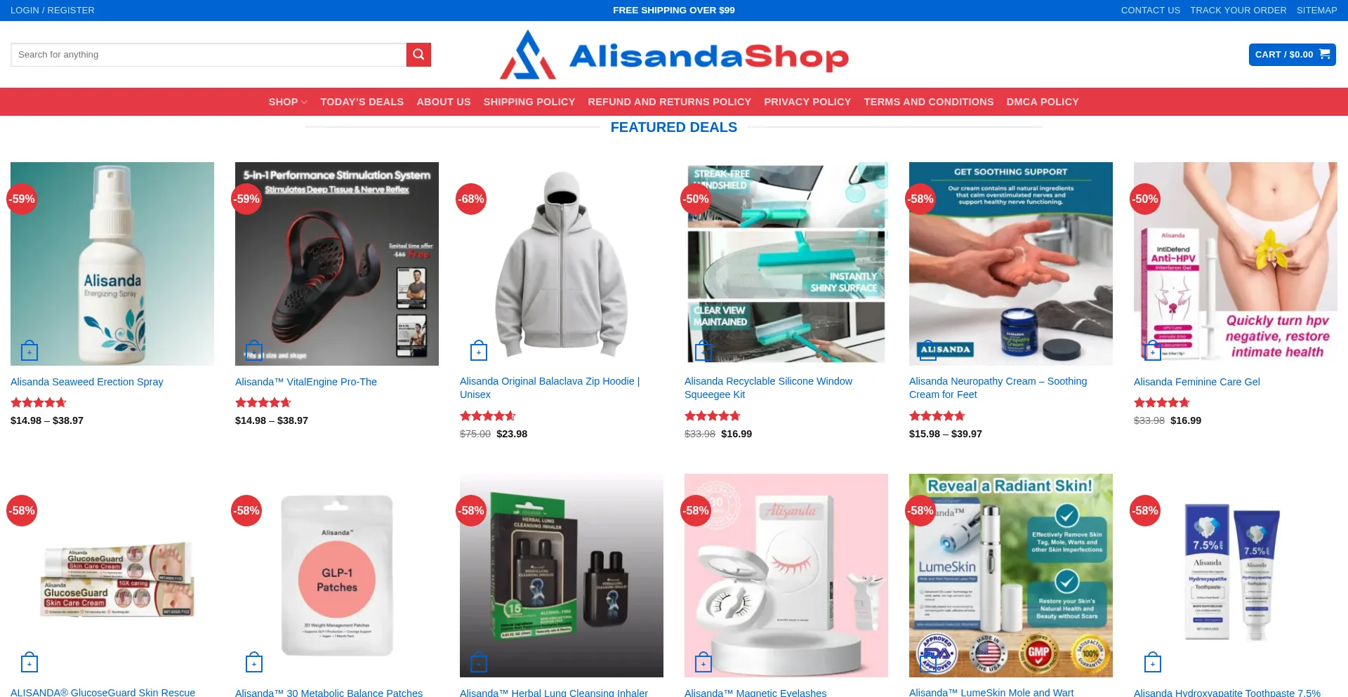 Alisandashop.com
