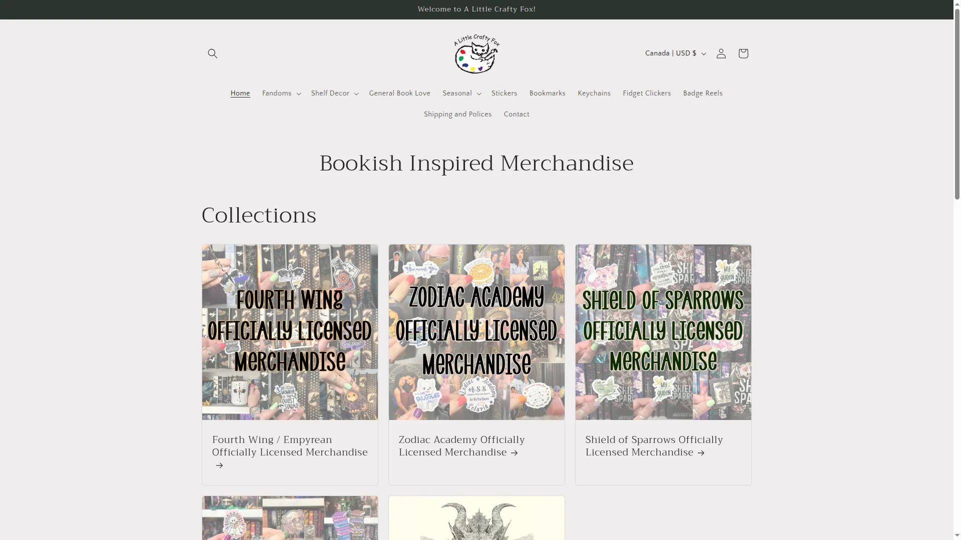 Alittlecraftyfoxshop.com