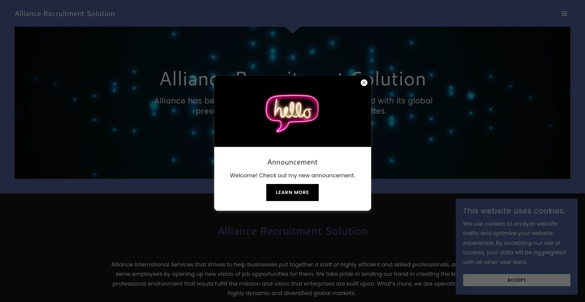Alliancerecruitmentsolution.com est-il Sûr et Fiable ?