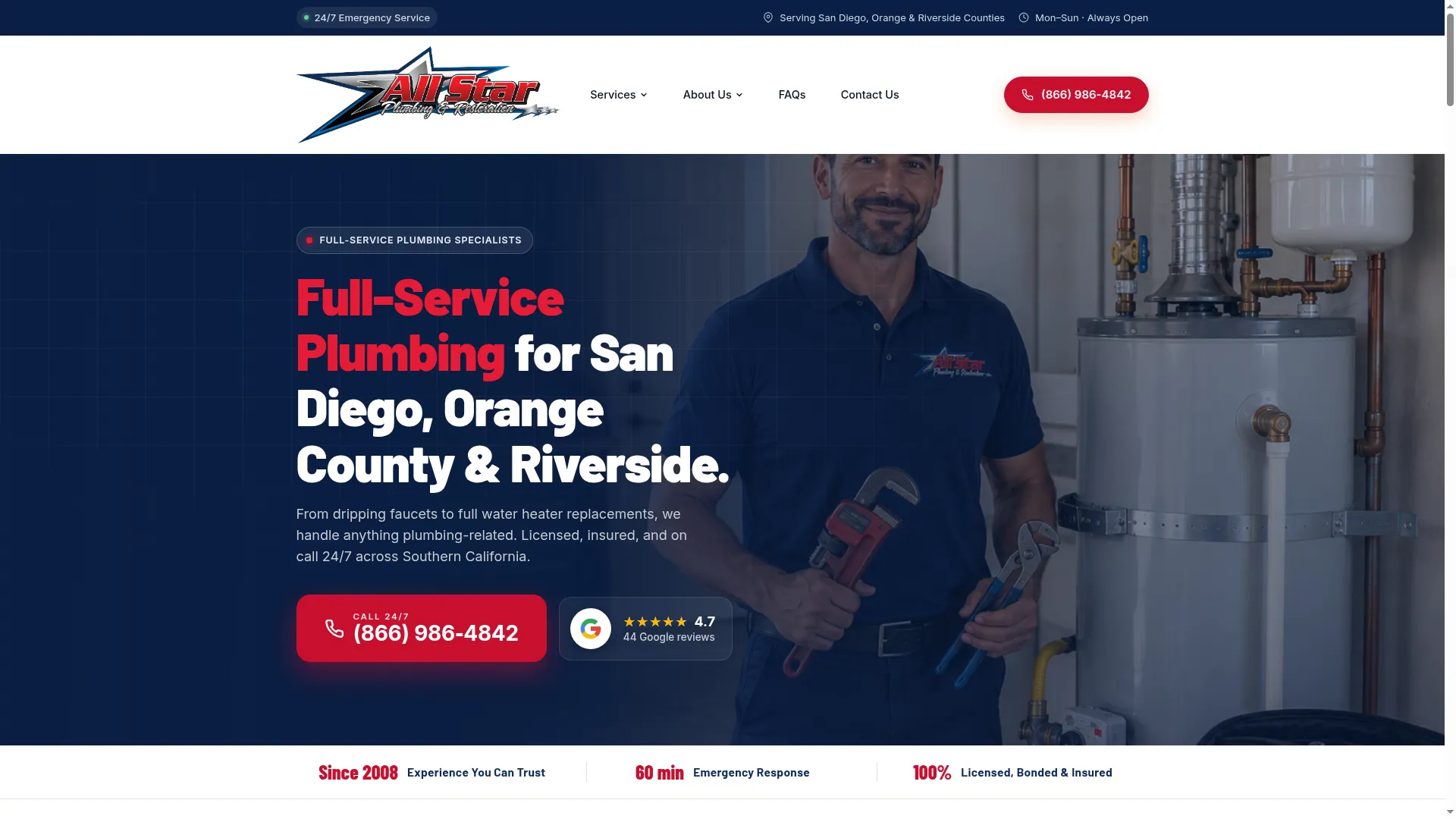 Allstarplumbingservice.com
