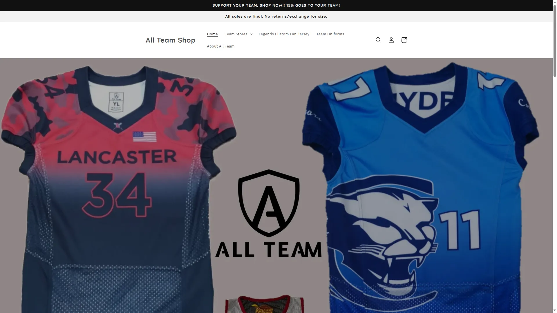 Allteamshop.com