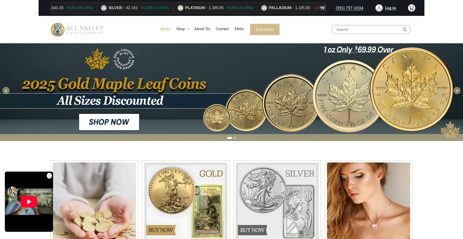 Allvalleycoinandjewelry.com est-il Sûr et Fiable ?