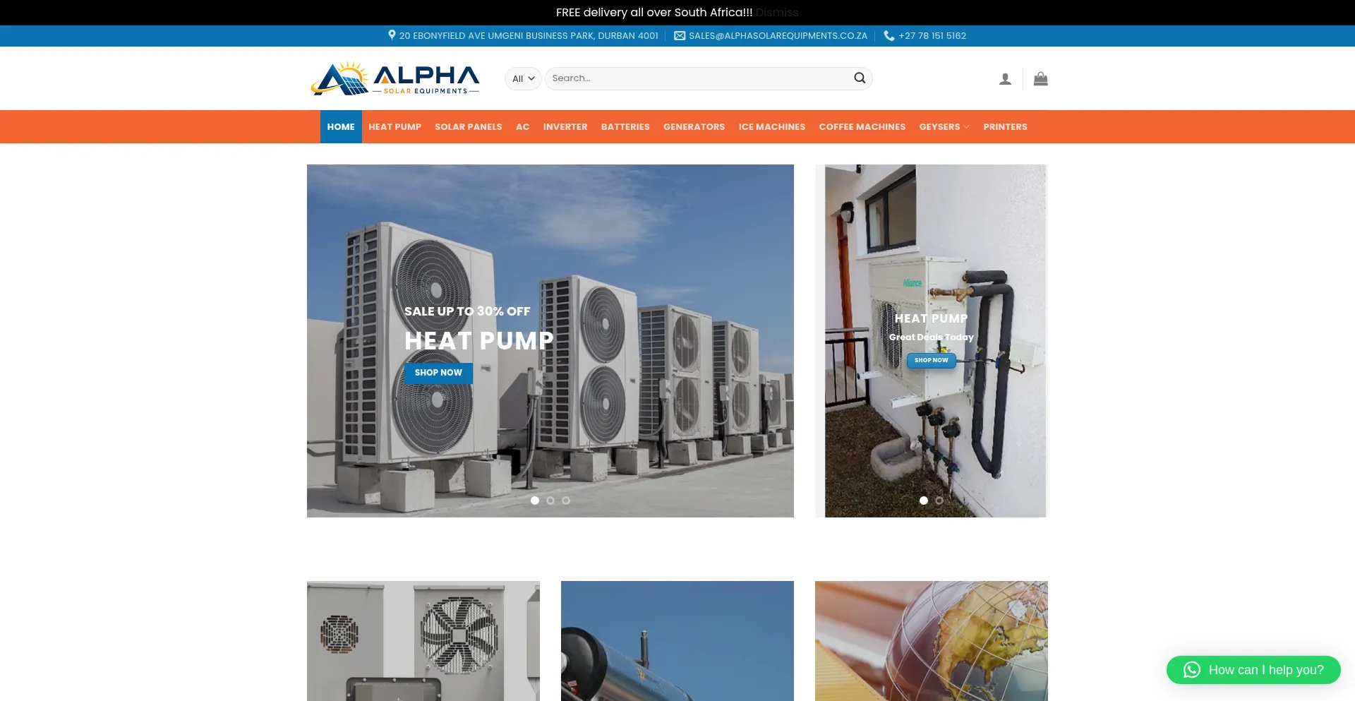 Alphasolarequipments.co.za