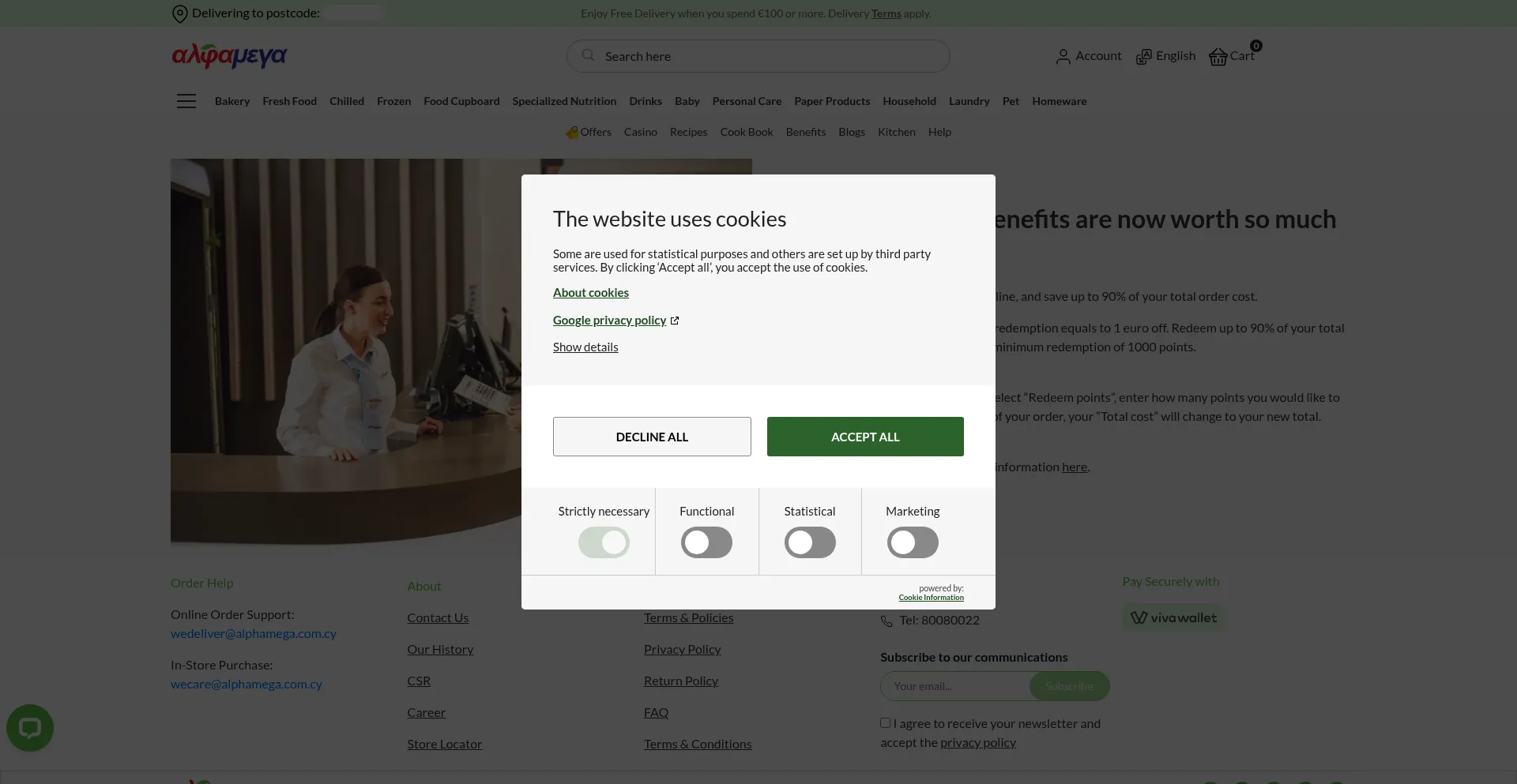 Website screenshot of Alphcmw.cfd