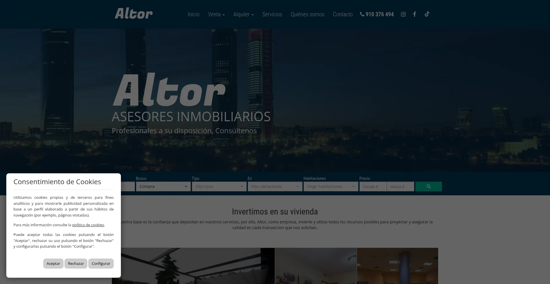 Altorasesores.com Screenshot